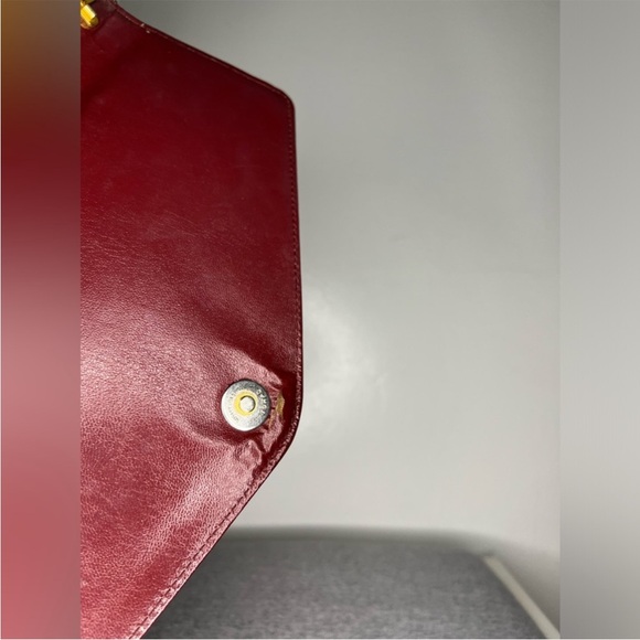 Cartier Shoulder Bag Burgundy Leather - Picture 6 of 10